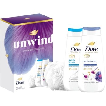 Dove Unwind Bodywash Collection Gift Set