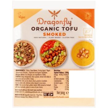Dragonfly Organic Tofu Super Firm Smoked (300g)