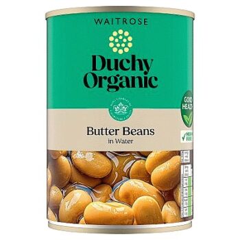 Duchy Organic Butter Beans drained (244g)