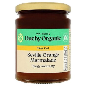 Duchy Organic Seville Orange Fine Cut Marmalade (340g)
