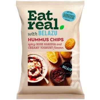 Eat Real Hummus Chips with Belazu Limited Edition (110g)