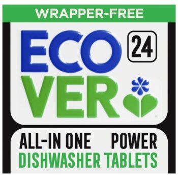 Ecover All-In-One Power Dishwasher Tablets 24 Tablets (24 x 0.42kg)
