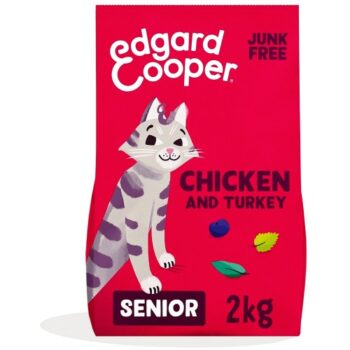 Edgard & Cooper Cat Dry Food Senior Chicken & Turkey