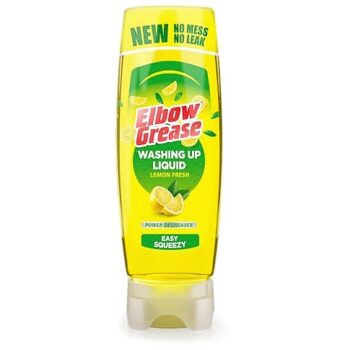Elbow Grease Stand Up Lemon Washing Up Liquid (450ml)