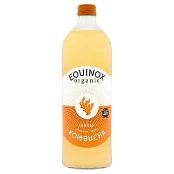 Equinox Organic Ginger Kombucha (750ml)
