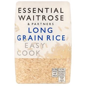 Essential Long Grain Rice Easy Cook (500g)