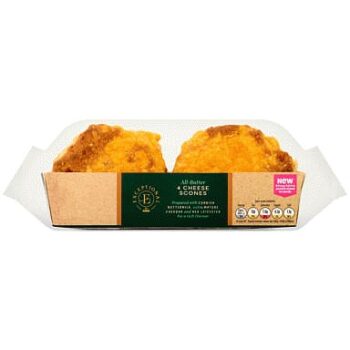 Exceptional by ASDA 4 All-Butter Cheese Scones