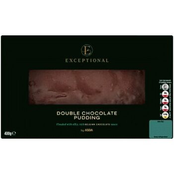 Exceptional by ASDA Double Chocolate Pudding