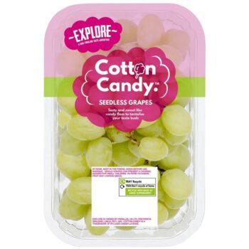 Explore Cotton Candy Seedless Grapes (400g)