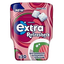 Extra Refreshers Watermelon Raspberry Flavour (30 x 67g)