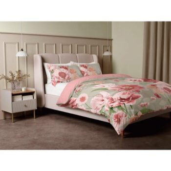 F&F Home Digital Floral Duvet Set Double