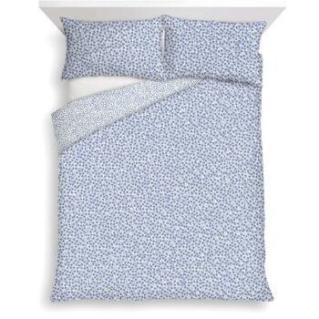F&F Home Ditsy Floral Blue Duvet Set Double
