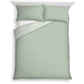 F&F Home Green Reversible Duvet Set double