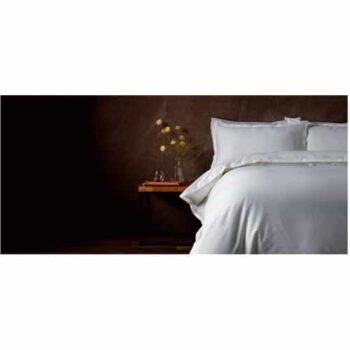 F&F Home Hotel White Oxford Edge Duvet Set Double
