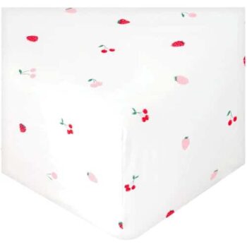 F&F Home Kids Cherries & Berries Double Sheet