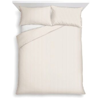 F&F Home Natural Silhouette Floral Duvet Set Double
