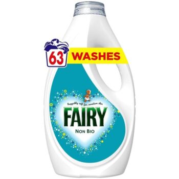 Fairy Non Bio Washing Liquid For Sensitive Skin 63 Washes (1.953 Litre)