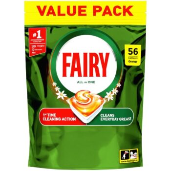Fairy Original Power Dishwasher Tablets Orange 56 Capsules