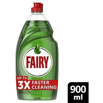 Fairy Platinum Quick wash Original Washing Up Liquid (900ml)
