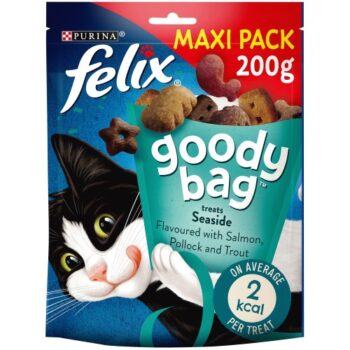 Felix Goody Bag Maxi Pack Seaside Mix Cat Treats (200g)
