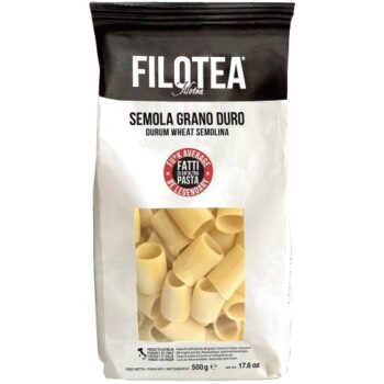 Filotea Paccheri Durum Wheat Semolina Pasta (500g)