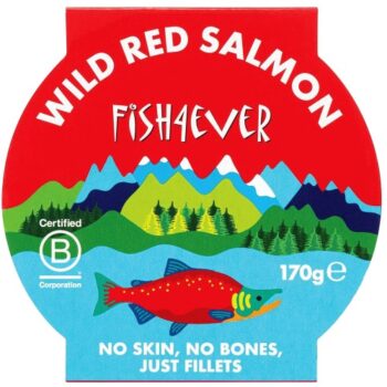 Fish4Ever Wild Pacific Red Salmon filleted (170g)