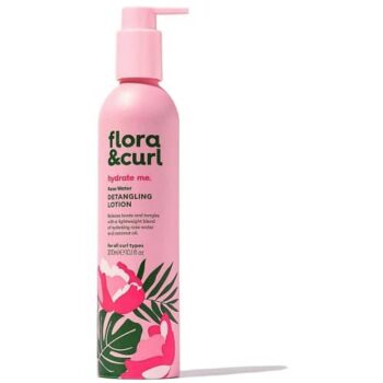 Flora & Curl Rose Water Detangling Lotion (300ml)