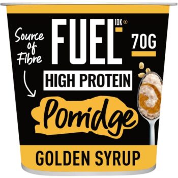 Fuel 10K High Protein Golden Syrup Porridge Pot (70g)