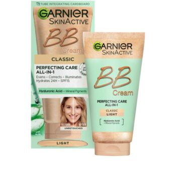 Garnier SkinActive Classic Perfecting All-in-1 BB Cream SPF 15 Light (50ml)