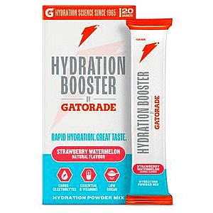 Gatorade Hydration Booster Strawberry Watermelon Mix Powder Sachets (20 x 13.5g)