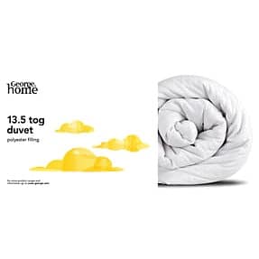 George Home 13.5 Tog Basic Double Duvet