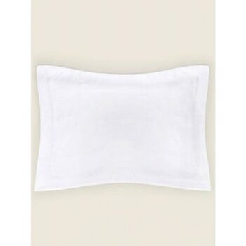 George Home White Luxuriously Soft 100% Cotton 400 Thread Count Oxford Pillowcase