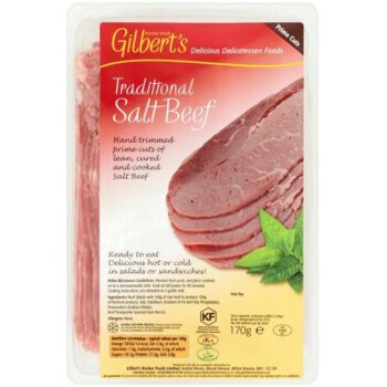 Gilbert's Kosher Salt Beef Brisket (170g)
