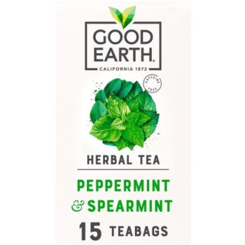 Good Earth Herbal Tea Peppermint Spearmint 15 Tea Bags (27g)