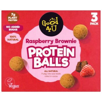 Good4U Protein Balls Raspberry Brownie Multipack (3 x 40g)