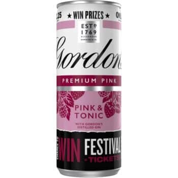 Gordon's Premium Pink Distilled Gin & Tonic (250ml)