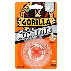 Gorilla Heavy Duty Mounting Tape Clear