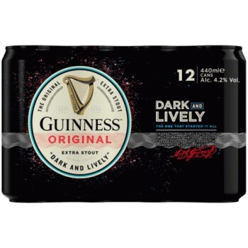 Guinness Original Stout Beer Can 4.2% Vol (12 x 440ml)