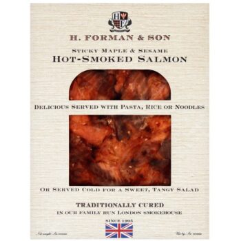 H. Forman & Son Sticky Maple & Sesame Hot-Smoked Salmon