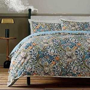 HAB M&C Golden Lily Printed Bedding Double