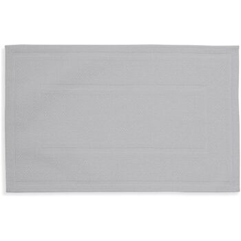 Habitat Cotton Textured Bath Mat Dove Grey