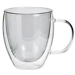 Habitat Double Walled Coffee Cup Grey