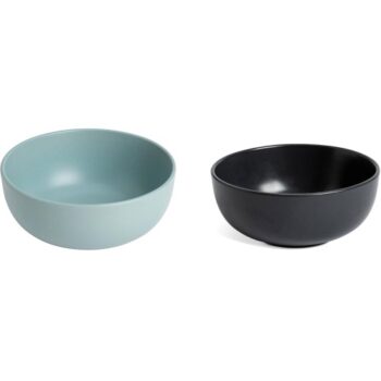 Habitat Matte Cereal Bowl :Charcoal
