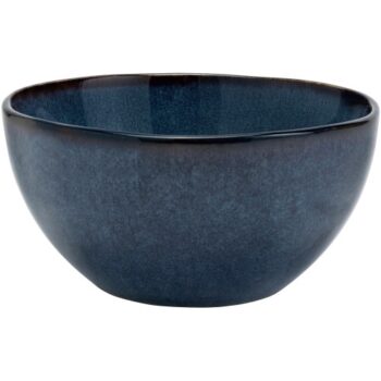 Habitat Reactive Cereal Bowl Navy