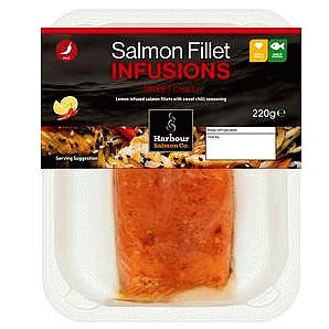 Harbour Salmon Co. Sweet Chilli Salmon Fillet Infusions (220g)