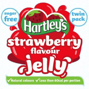 Hartley's Sugar Free Strawberry Jelly Twin Pack (23g)