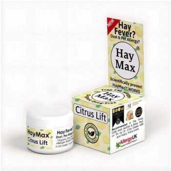 HayMax Citrus Lift Organic Drug Free Allergen Barrier Balm (5ml)