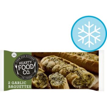 Hearty Food Co. 2 Garlic Baguettes (338g)
