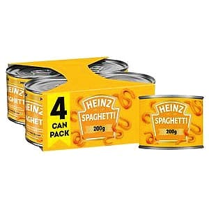 Heinz Spaghetti Great Value Pack (4 x 200g)