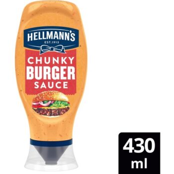 Hellmann's Chunky Burger Sauce (430ml)